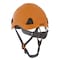 Jackson Safety Climbing Inspired Hard Hat, HDPE, 6 Point Rapid Dial, Orange 20903 - alternate 2